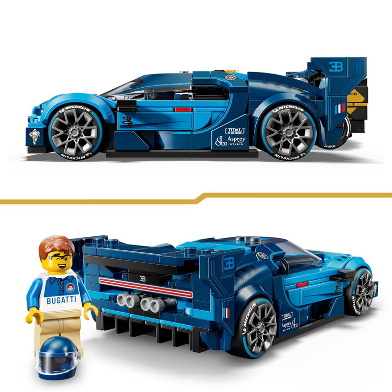 Đồ Chơi Lắp Ráp Siêu Xe Bugatti Vision GT LEGO SPEED CHAMPIONS 77253 (284 chi tiết) - ảnh 6