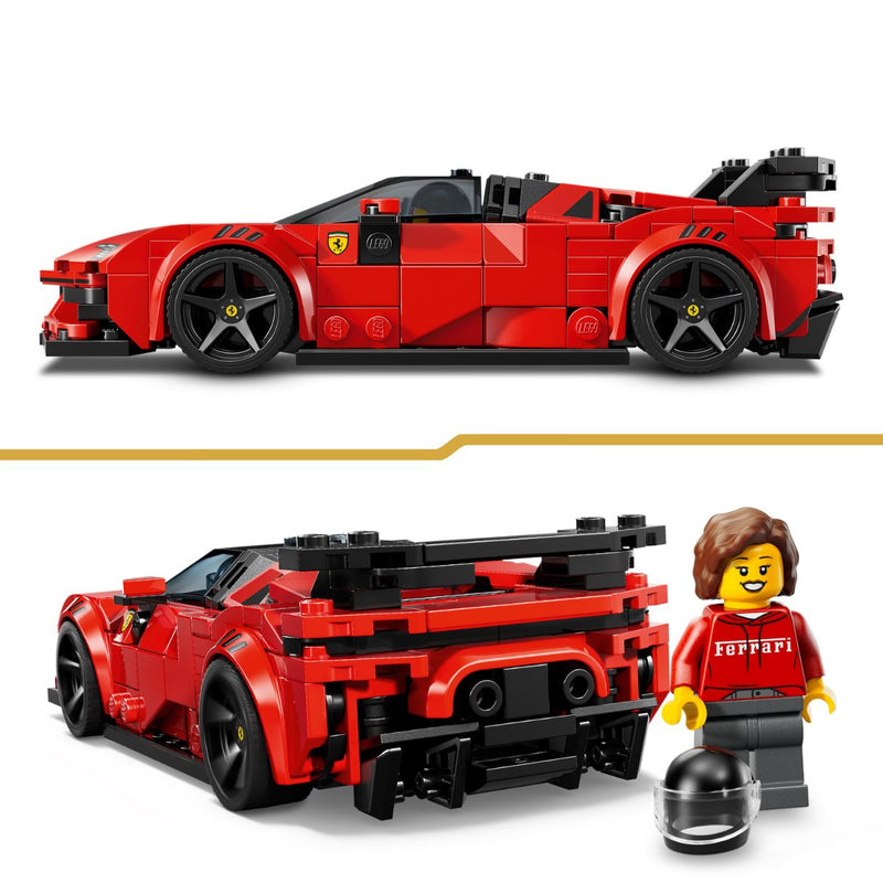 Đồ Chơi Lắp Ráp Siêu Xe Ferrari SF90 XX Stradale LEGO SPEED CHAMPIONS 77254 (339 Chi Tiết) - ảnh 5