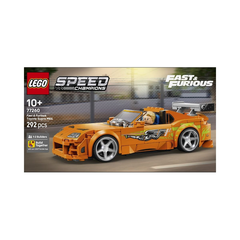 Đồ Chơi Lắp Ráp Xe Toyota Supra MK – Fast & Furious LEGO SPEED CHAMPIONS 77260 (292 chi tiết) - ảnh 2