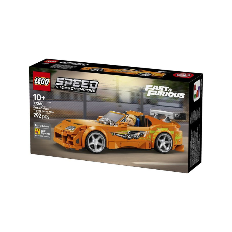 Đồ Chơi Lắp Ráp Xe Toyota Supra MK – Fast & Furious LEGO SPEED CHAMPIONS 77260 (292 chi tiết) - ảnh 4