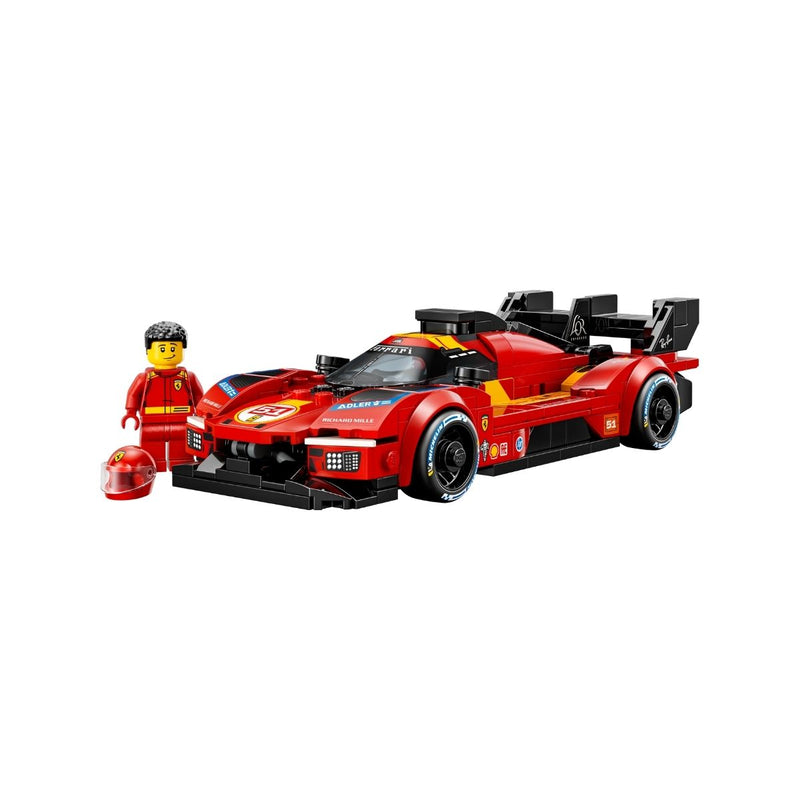 Đồ Chơi Lắp Ráp Siêu Xe Ferrari 499P LEGO SPEED CHAMPIONS 77261 (329 chi tiết) - ảnh 4