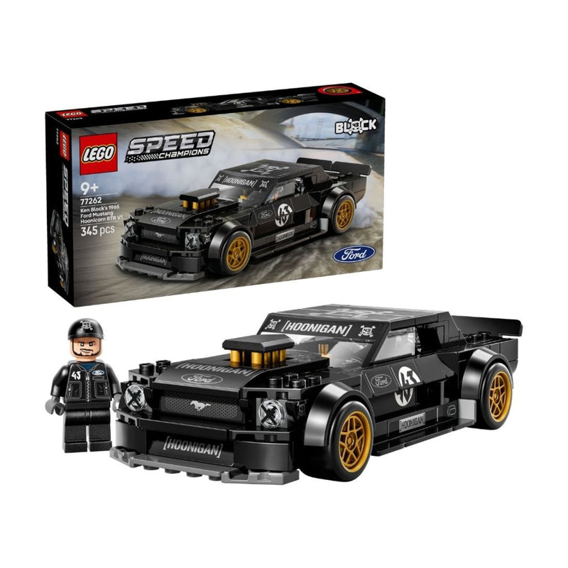 Đồ Chơi Lắp Ráp Xe Ford Mustang Hoonicorn V 1965 Ken Block LEGO SPEED CHAMPIONS 77262 (345 chi tiết)